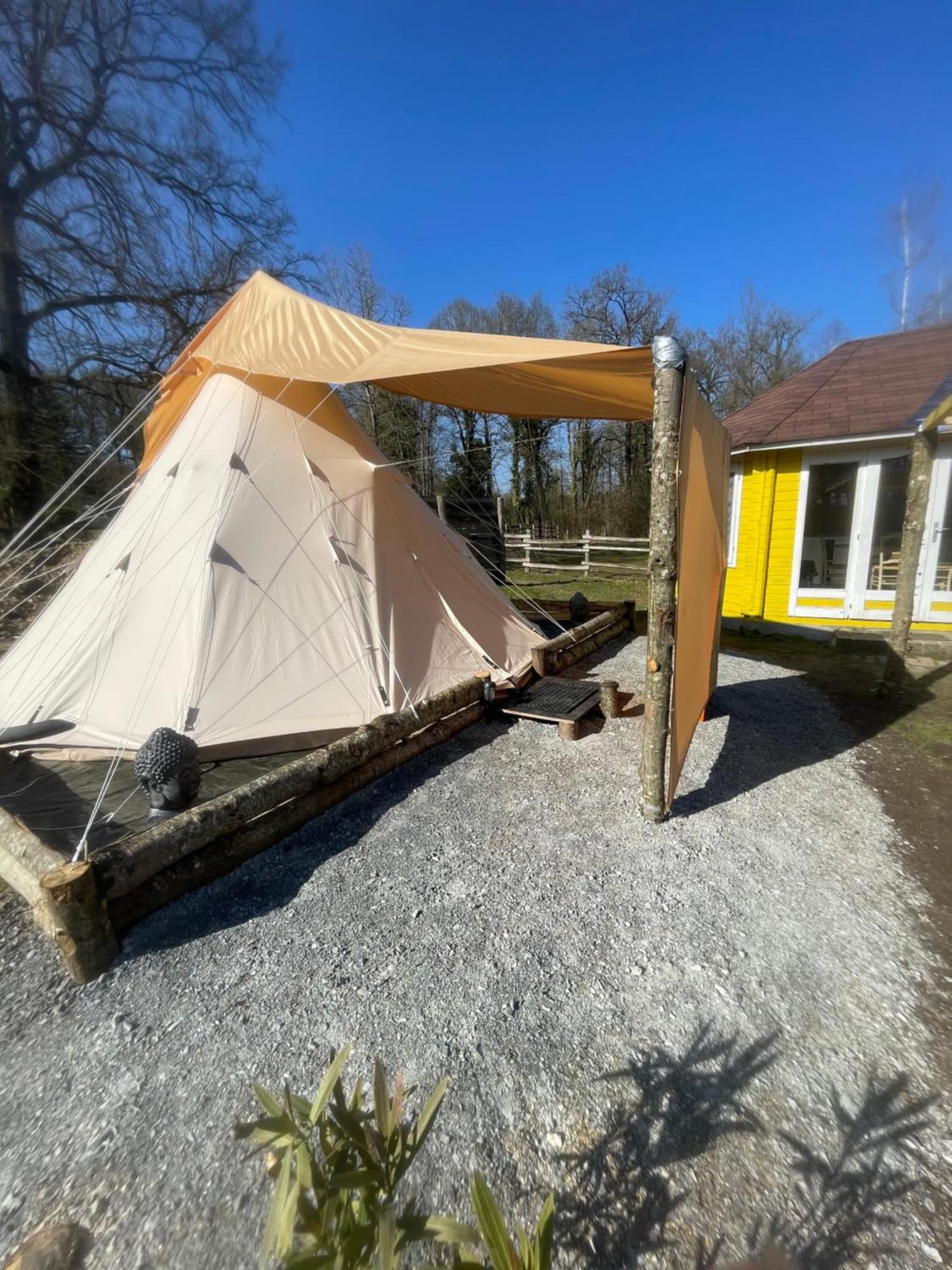 Chalet Au Coeur De La Nature Le Grand-Lucé Eksteriør billede
