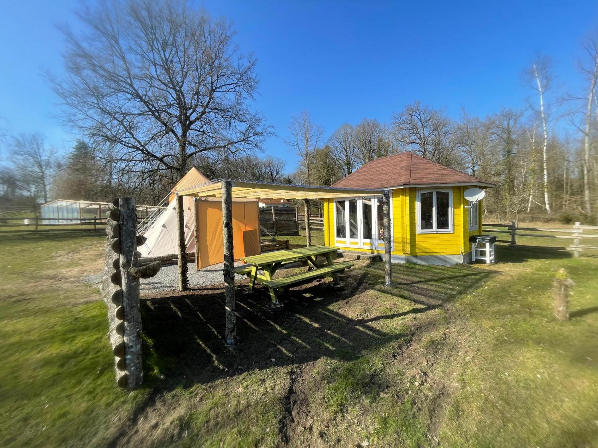 Chalet Au Coeur De La Nature Le Grand-Lucé Eksteriør billede